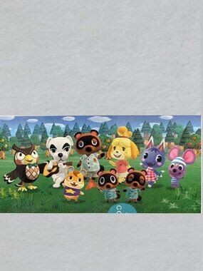 Animal Crossing New Horizons Beach Towel Measures 28 x 58 inches